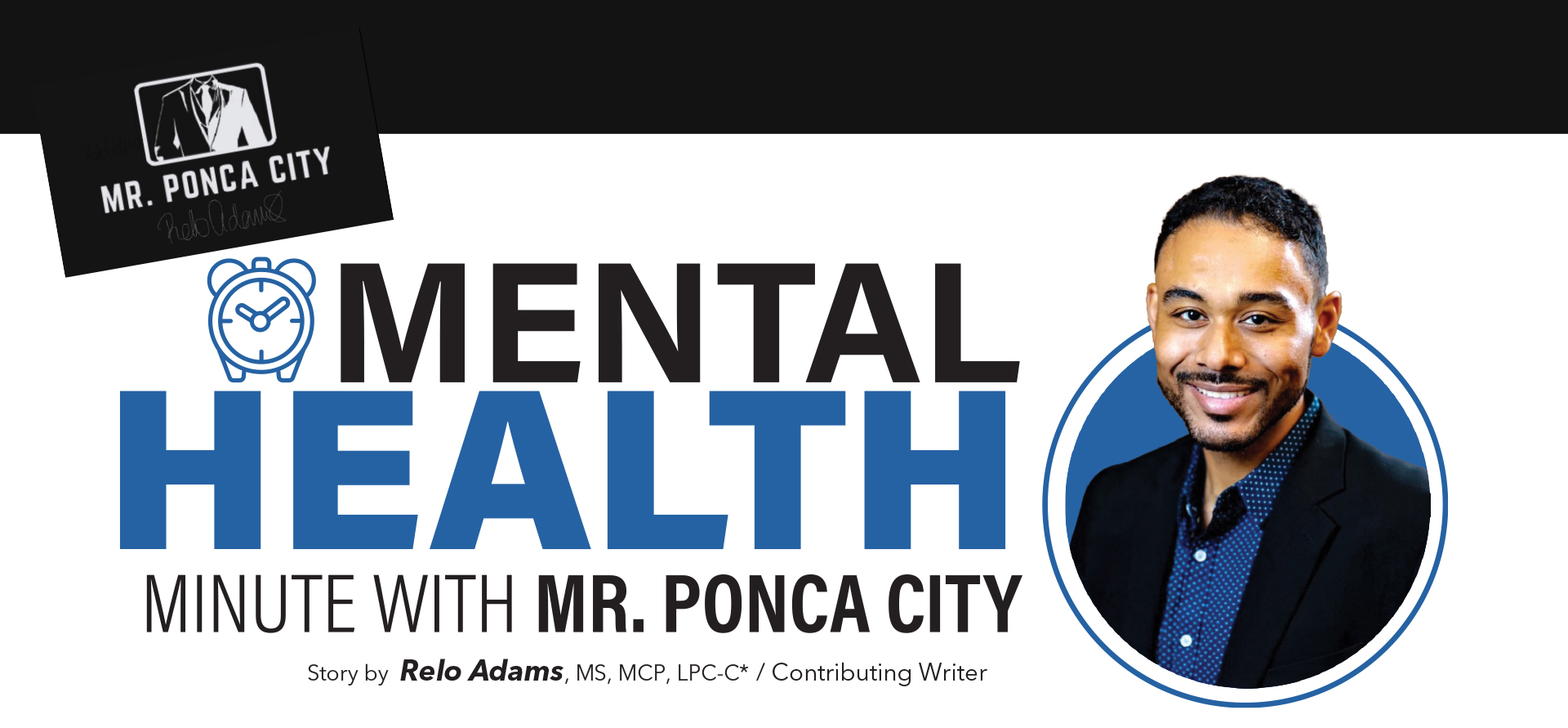 Mental Health Minute with Mr. Ponca City