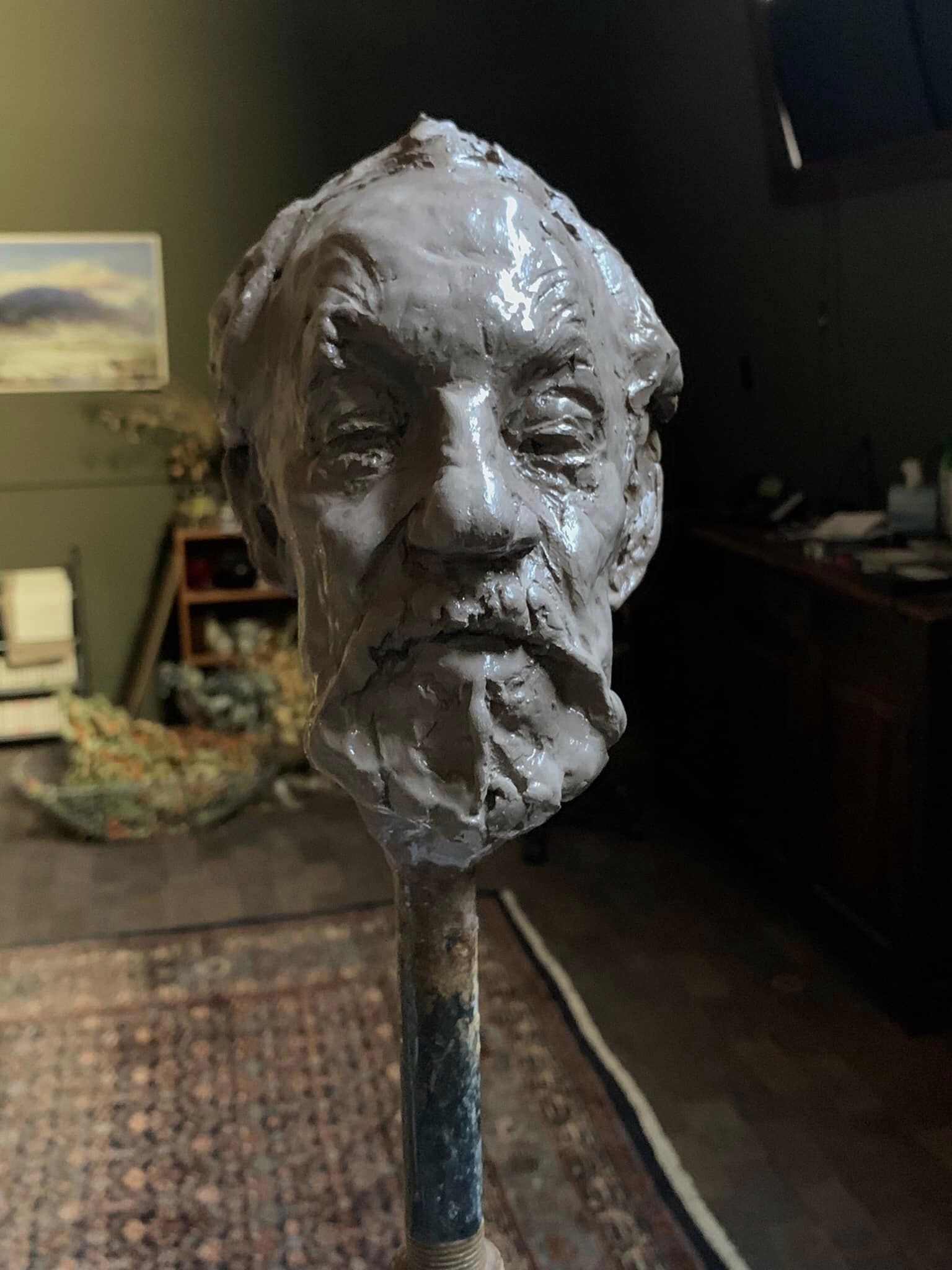 Painter Sherri McGraw is chipping away at a new art form