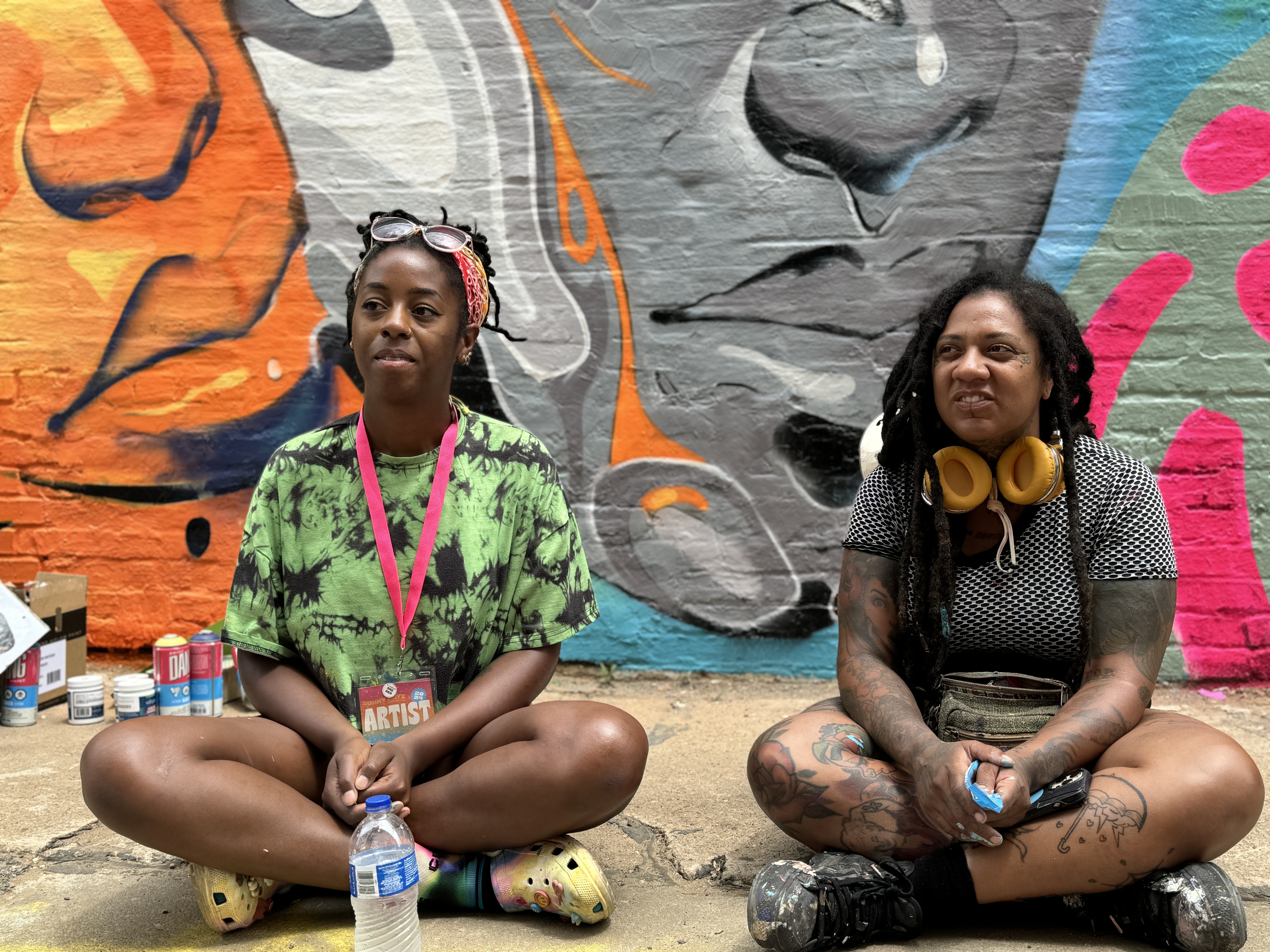 Sunny Dayz Series: Meet the Artists - Charity Hamidullah and Curtia Wright