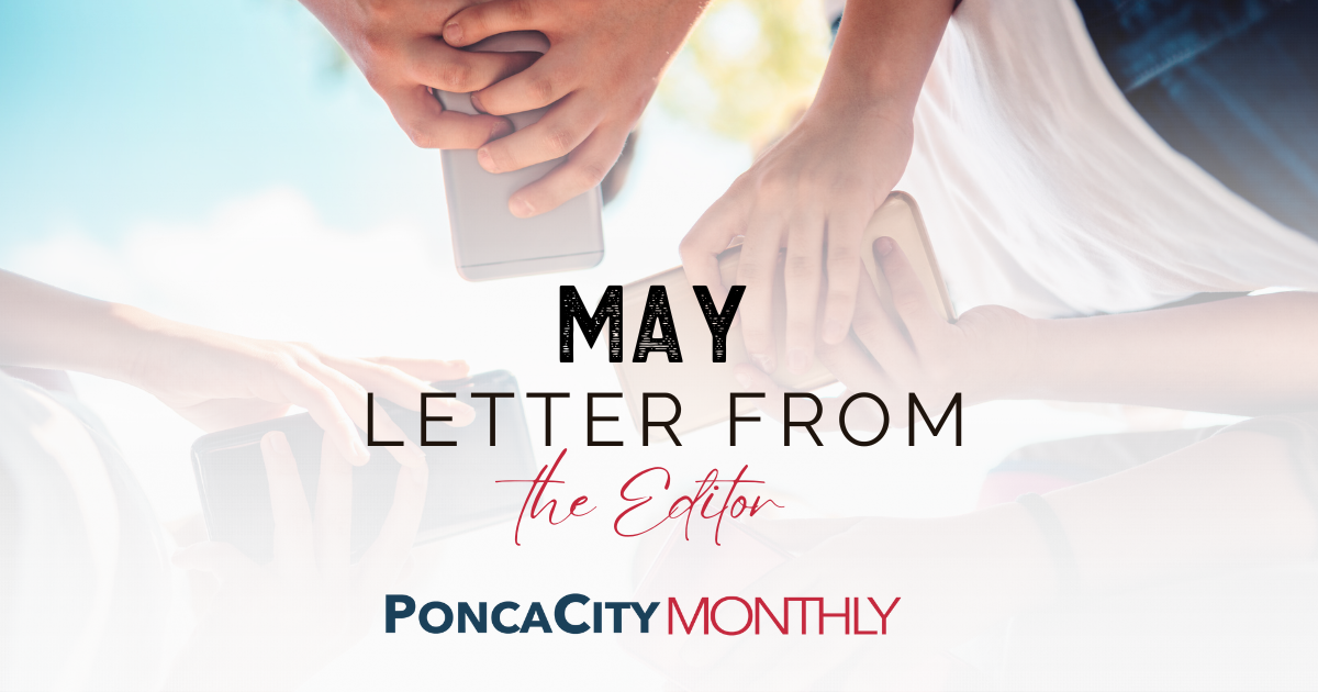 May Letter from the Editor