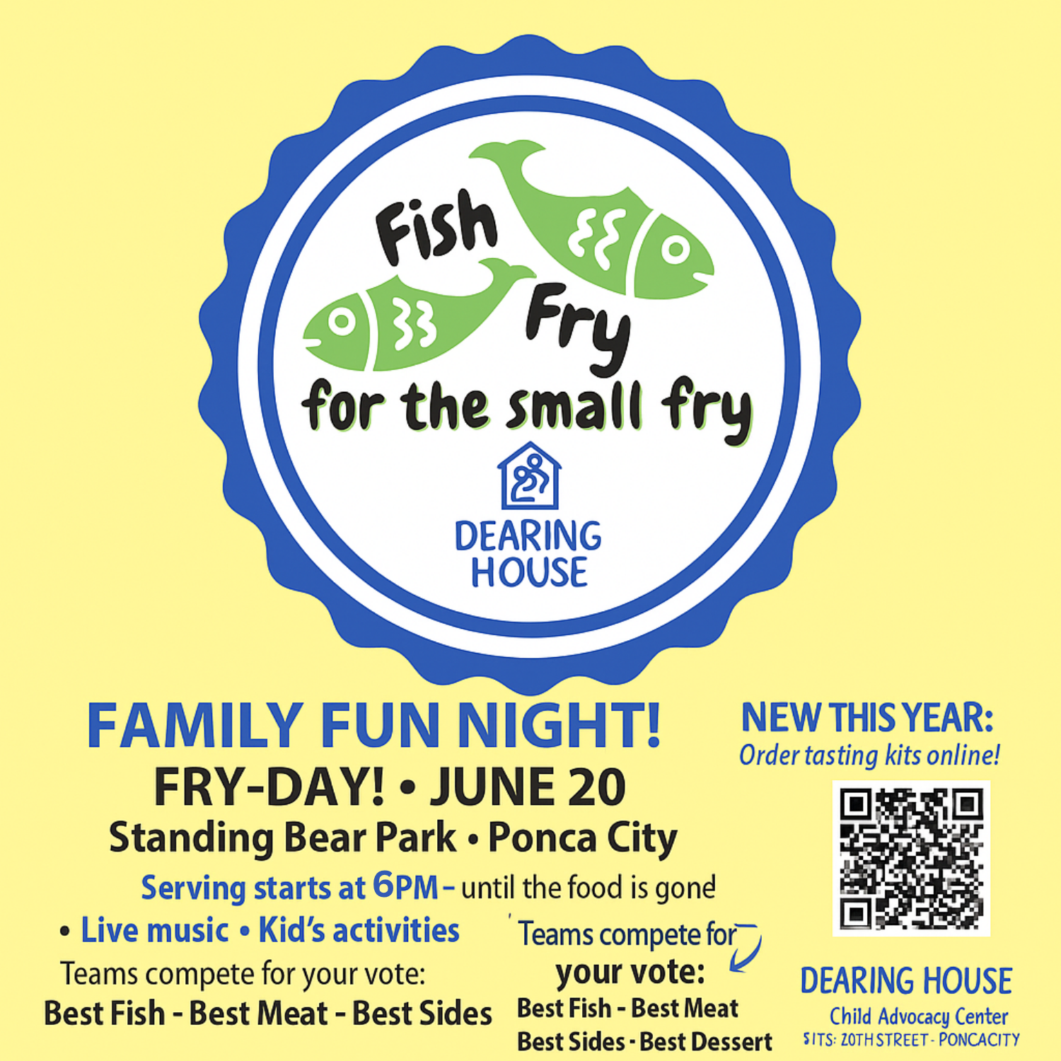 🎣 11th Annual Fish Fry for the Small Fry 🎣