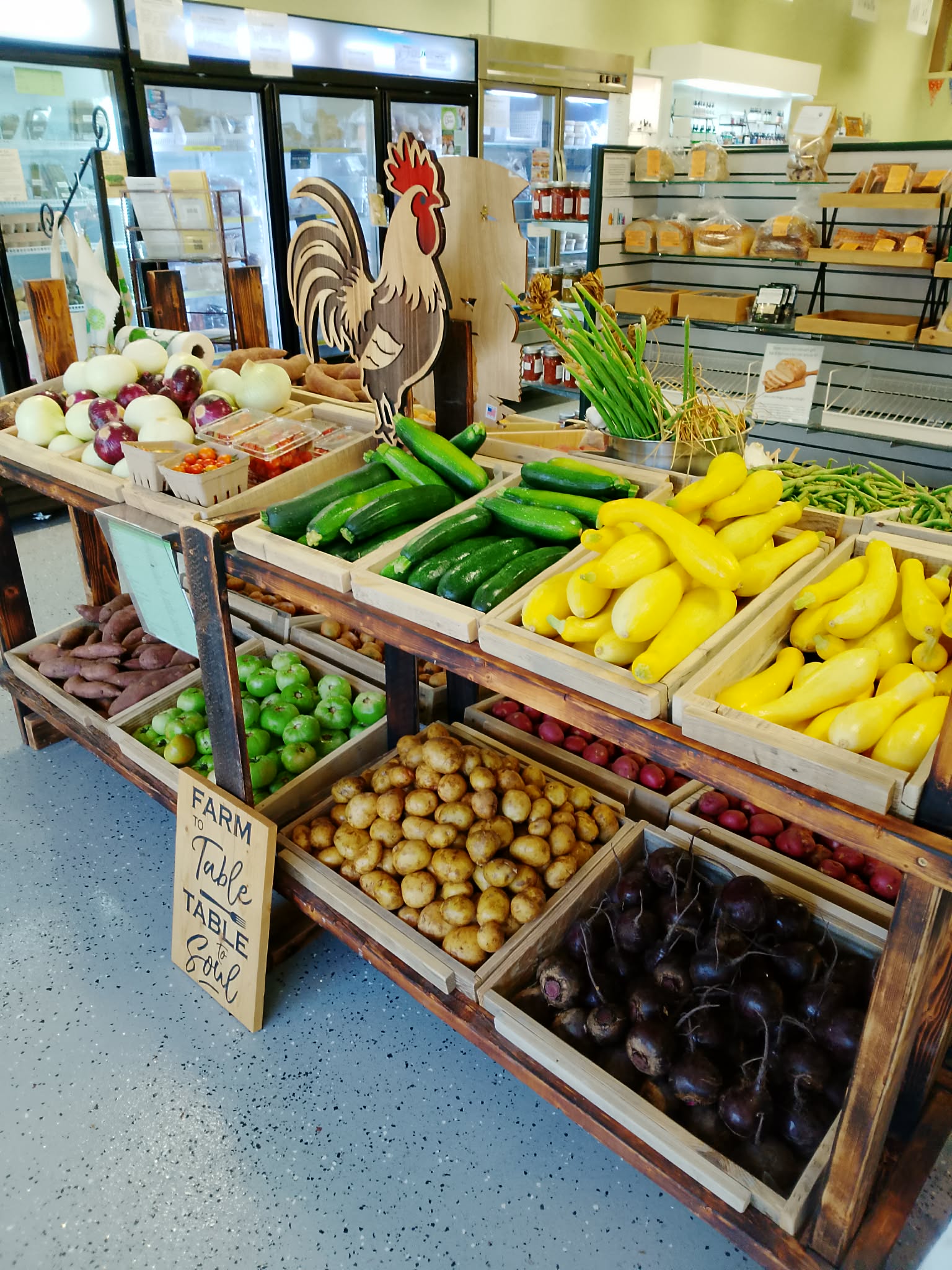 Fresh, locally-grown produce!