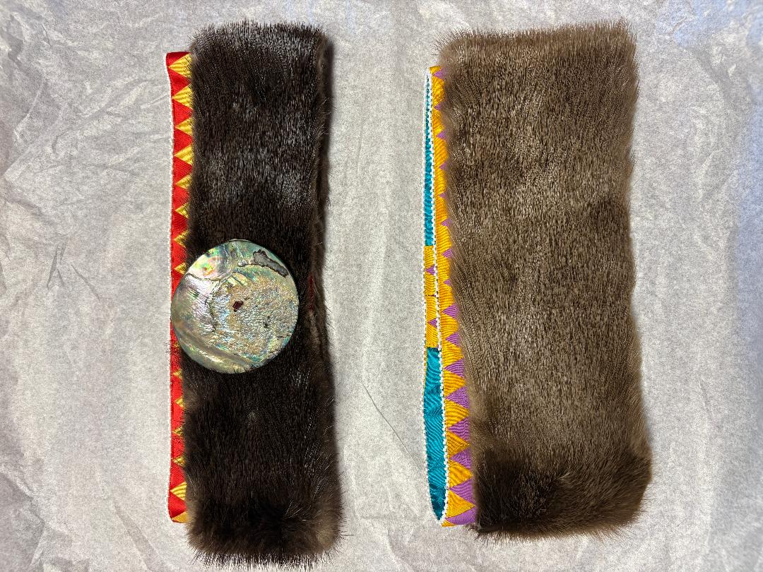 Otter hide_made for Little House on the Prairie